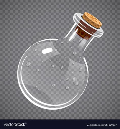 Empty Potion Bottle .